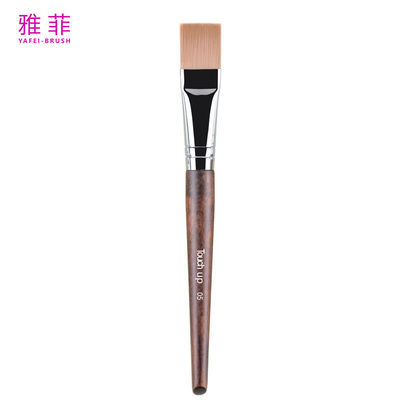 TOUCH UP 05 Wysokiej klasy Ultra Fine Thin Flat Liquid Foundation Brush Syntetyczna włosy miedzi OEM ODM Manufacturer