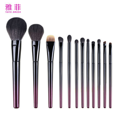 294A10812 Zastosowanie logo 12 szczotek Professional Premium Makeup Brush Set Private Label
